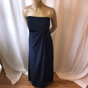 Dressy Collection Vivan Diamond Navy Dress